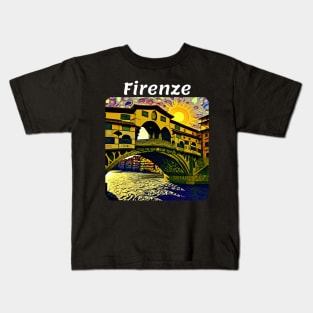 Florence, Italy v2 Kids T-Shirt